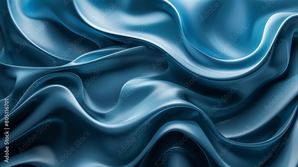 Obraz premium abstract blue background hyper realistic 