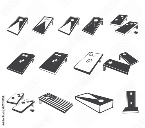 Cornhole SVG, Cornhole Playing SVG, Cornhole Player