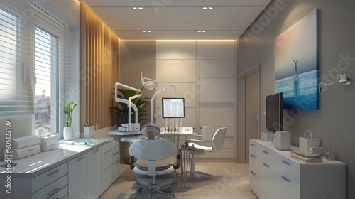 Interior of modern dental clinic © Ammar