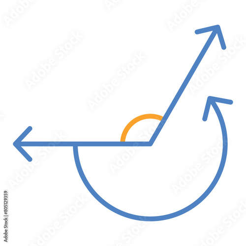 Reflex Angle Icon