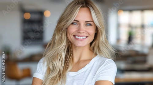 Smiling Woman With Long Blonde Hair Free Download Smiling Woman With Long Blonde Hair - GFXLoad
