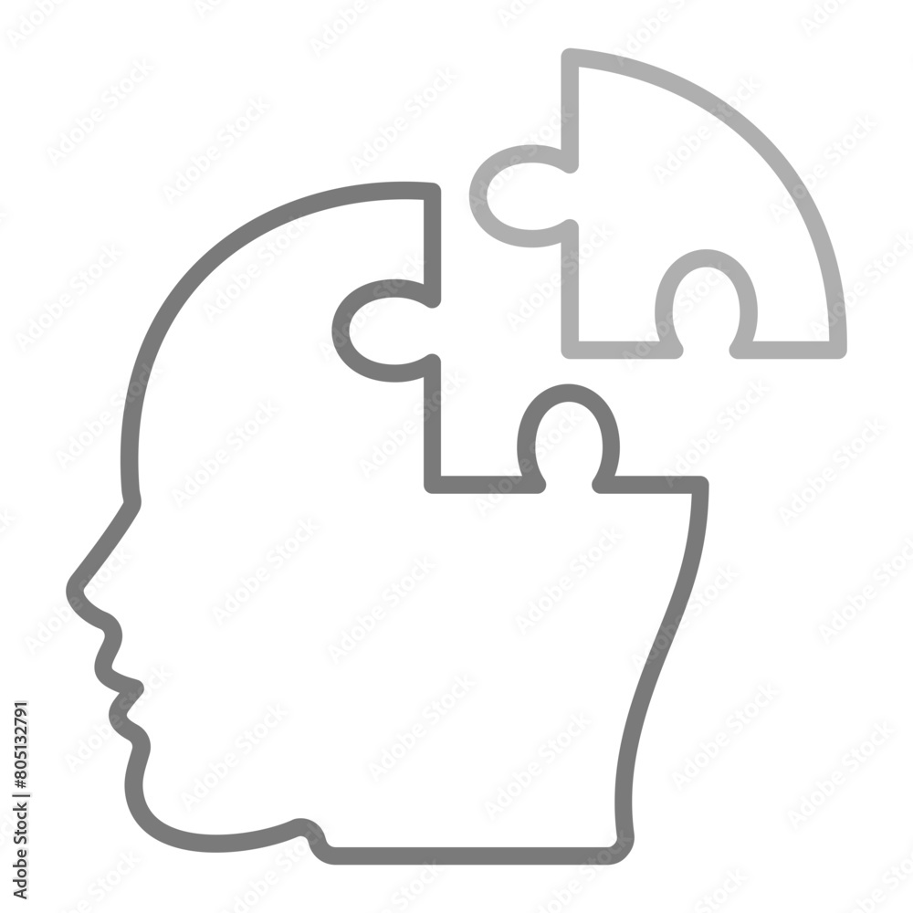 Obraz premium Puzzle Icon