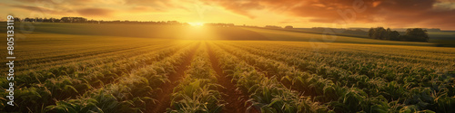 Photo of an agricultural field