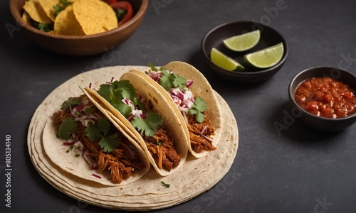 Vibrant Mexican Tacos Feast