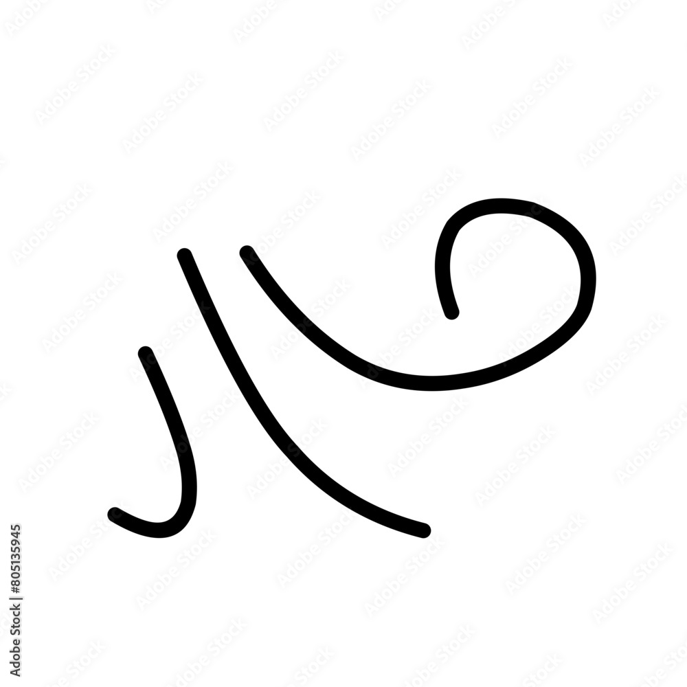 Doodle line elements