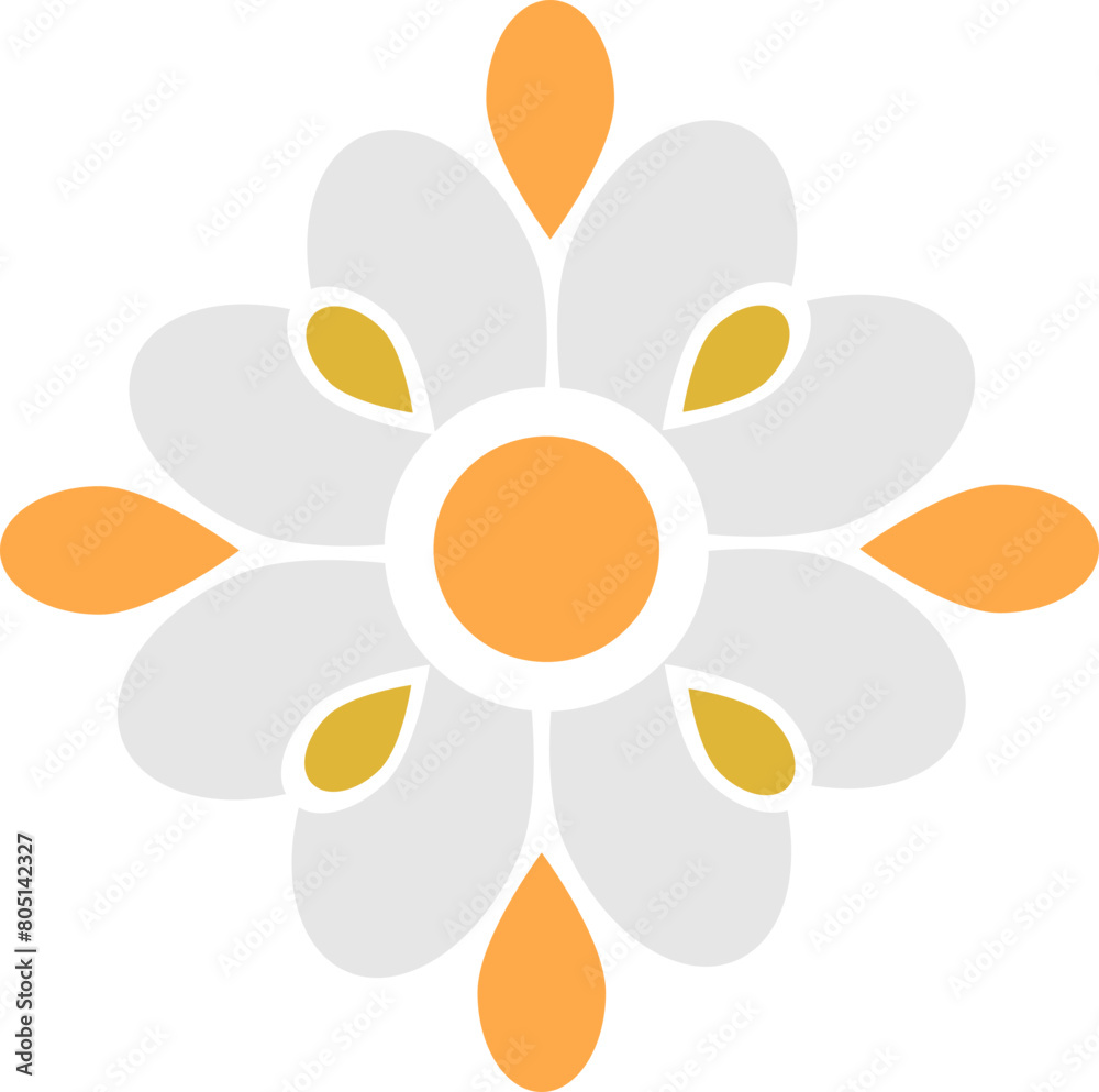 Abstract flower. natural element for design. Abstract flower. natural element for design.