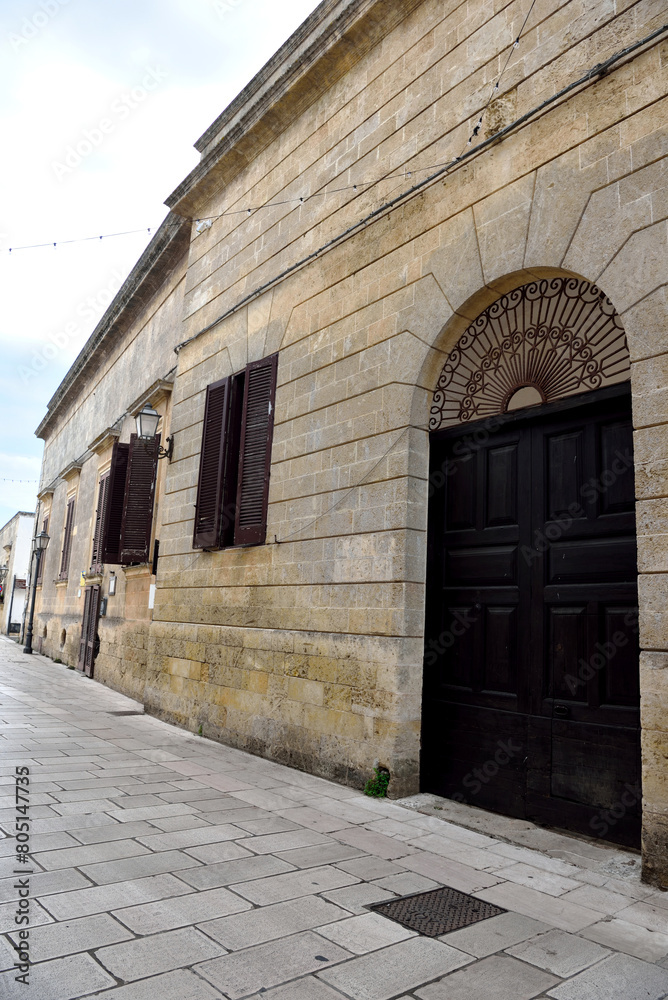 Roman palace Patù Salento Italy Roman palace Patù Salento Italy