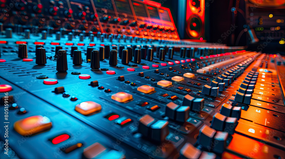 Fototapeta premium sound mixer