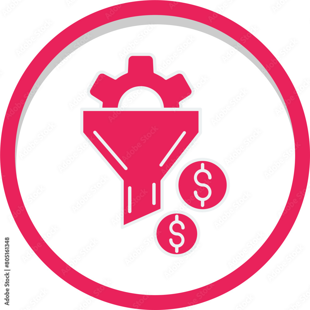 Sales Funnel Icon
