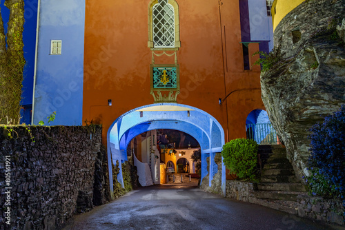 Views around the Welsh Village of portmerion