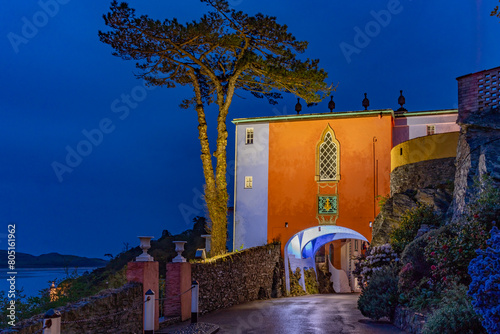 Views around the Welsh Village of portmerion