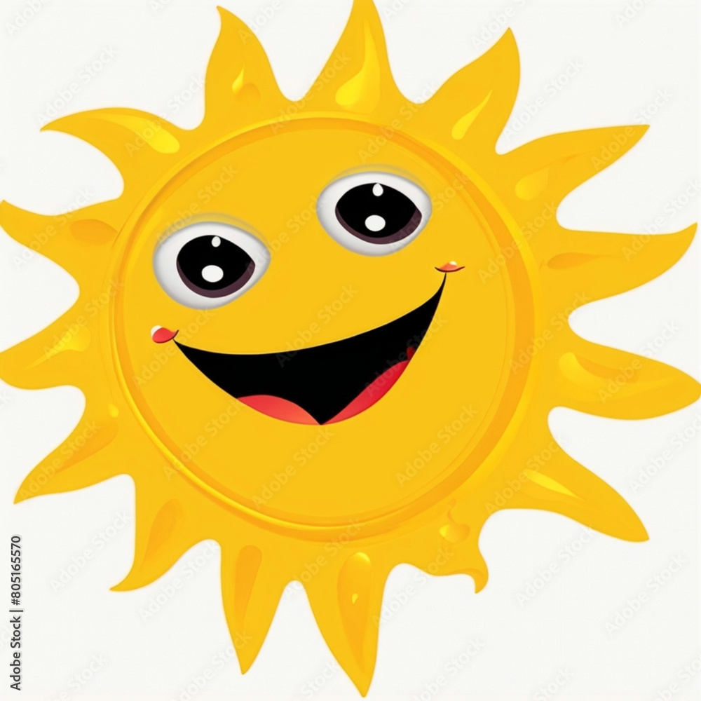 sun cartoon character Generated by Ai sun cartoon character Generated by Ai