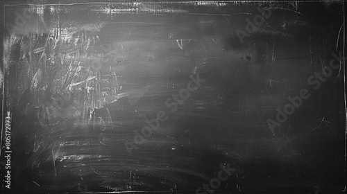 A black and white chalkboard filled with writing photo