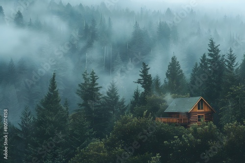 cabin in the mountains © indyntk
