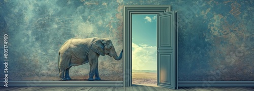 Elephant in the room: a significant issue that no one is discussing since it is so evidently vital photo