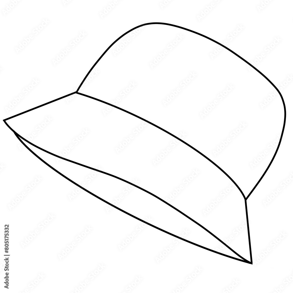 UV Protection Bucket Hat Doodle