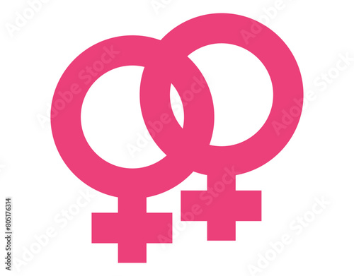 Symbole Genre lesbian