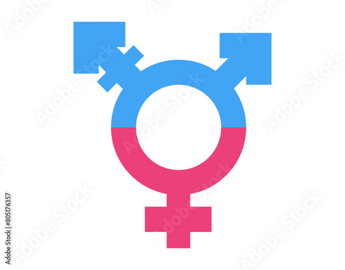 Symbole Genre transgender