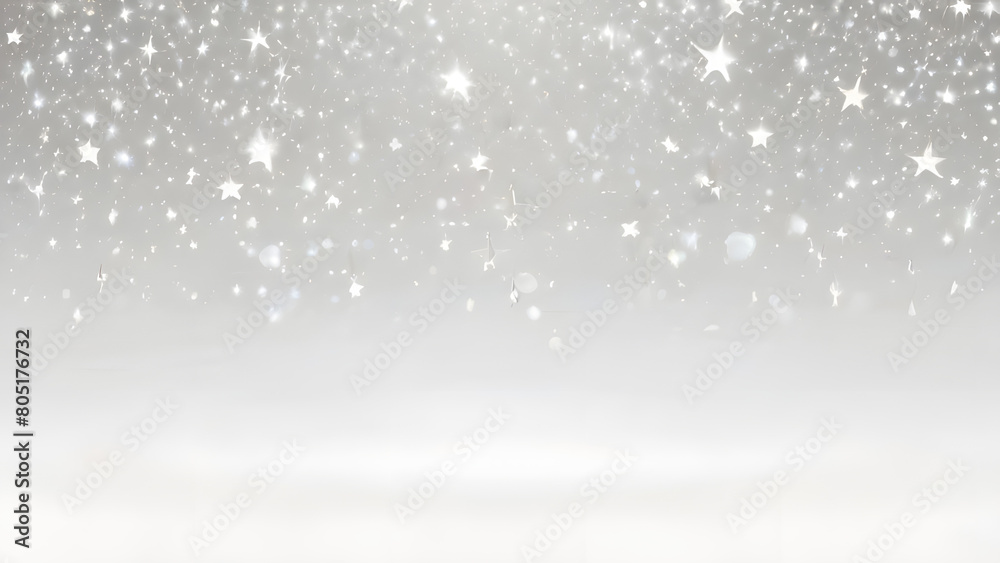 Christmas background with snowflakes, festive