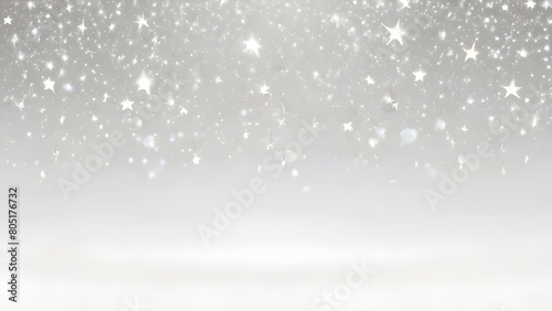 Christmas background with snowflakes, festive © Margarita
