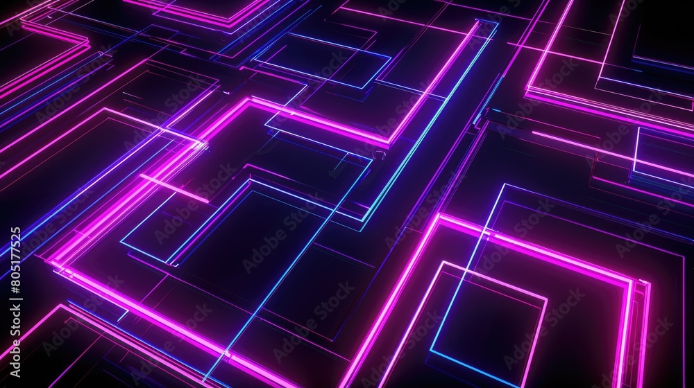 Immerse in the vibrant glow of a neon abstract texture background featuring mesmerizing geometric lines, Ai Generated. Immerse in the vibrant glow of a neon abstract texture background featuring mesmerizing geometric lines, Ai Generated.