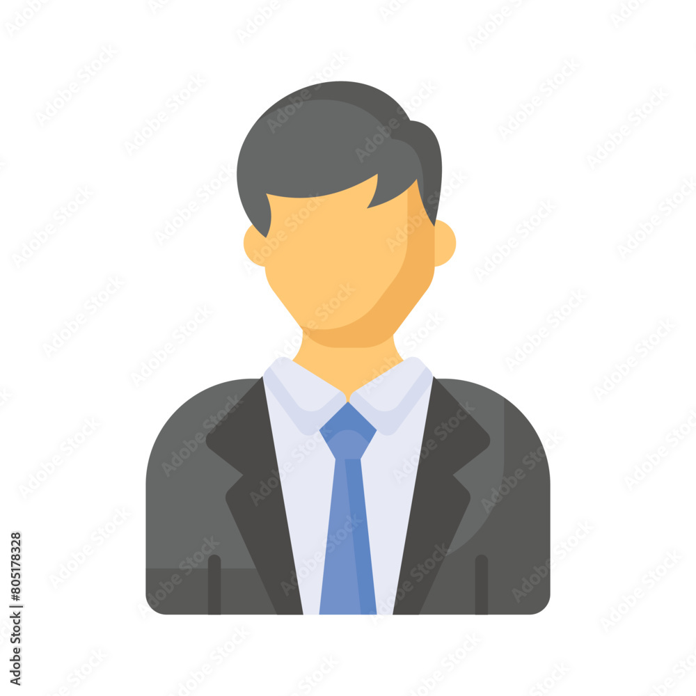Well designed politician vector design, ready for premium use