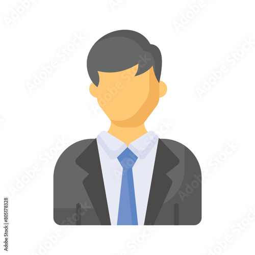 Well designed politician vector design, ready for premium use