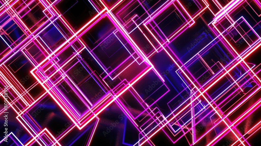Immerse in the vibrant glow of a neon abstract texture background featuring mesmerizing geometric lines, Ai Generated. Immerse in the vibrant glow of a neon abstract texture background featuring mesmerizing geometric lines, Ai Generated.