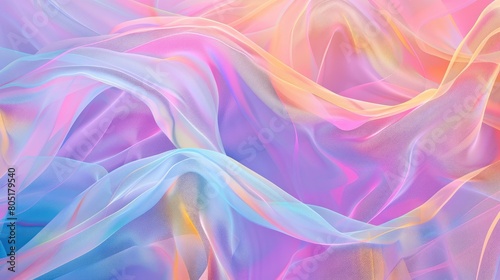 Enter a realm of innovation and creativity with an abstract colorful background, Ai Generated.