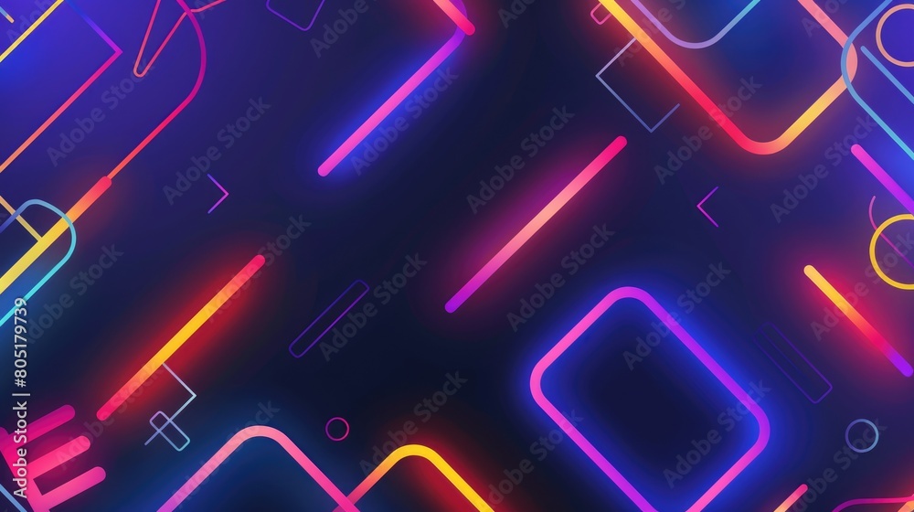 Immerse in the vibrant glow of a neon abstract texture background featuring mesmerizing geometric lines, Ai Generated. Immerse in the vibrant glow of a neon abstract texture background featuring mesmerizing geometric lines, Ai Generated.