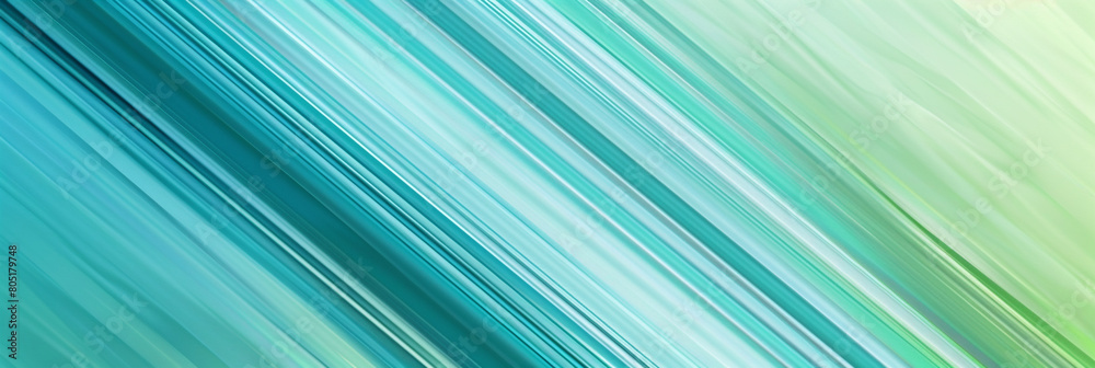 acute diagonal stripes of sky blue and mint green, ideal for an elegant abstract background