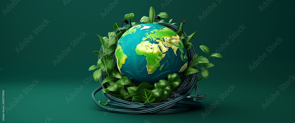 Greenish-Gray Globe Symbolizing Sustainable environment Concept of eco friendly living and preserving natures globe against fiber optic Greenish-Gray Globe Symbolizing Sustainable environment Concept of eco friendly living and preserving natures globe against fiber optic