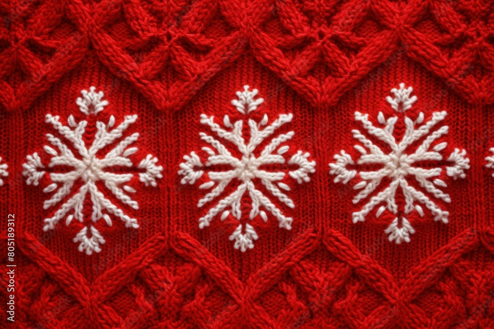 Versatile Red sweater pattern cotton. Mild warm. Generate Ai Versatile Red sweater pattern cotton. Mild warm. Generate Ai