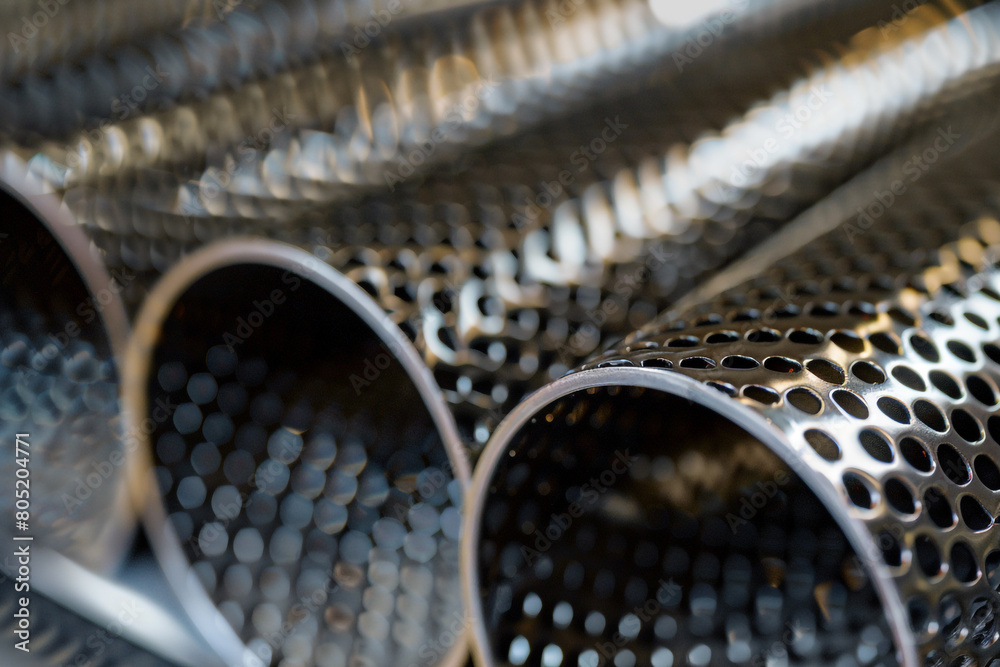 Engineered for performance A detailed view of the mesh texture in car ...