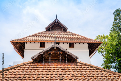 Kodungallur, Kerala, India - February 21, 2023: View of the Cheramaan Juma Mosque located at, Kodungallur, Kerala, India.