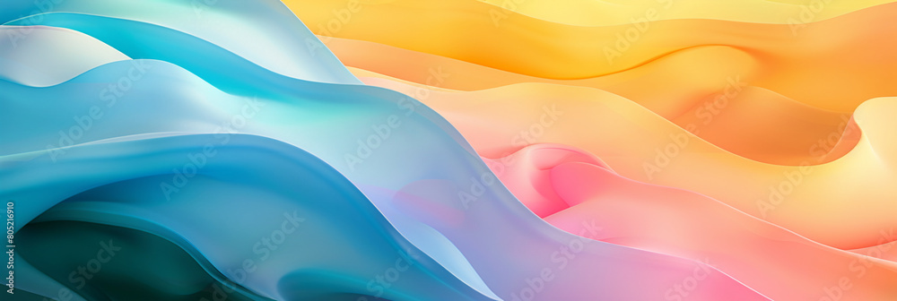 Obraz premium モダンでカラフルなアブストラクト背景素材