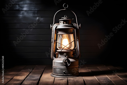 kerosene lamp  photo