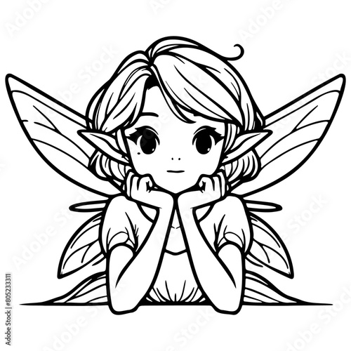 Sprite Fairy Illustration.