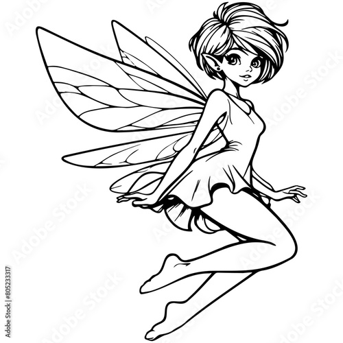 Sprite Fairy Illustration.