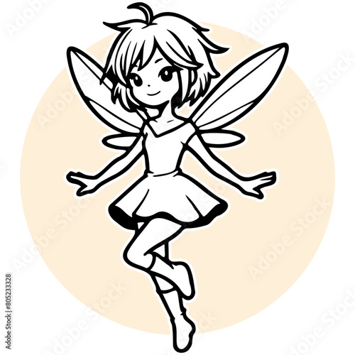 Sprite Fairy Illustration.