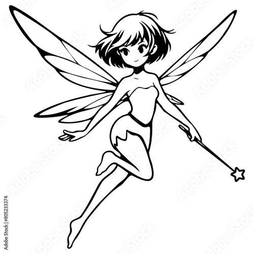 Sprite Fairy Illustration.