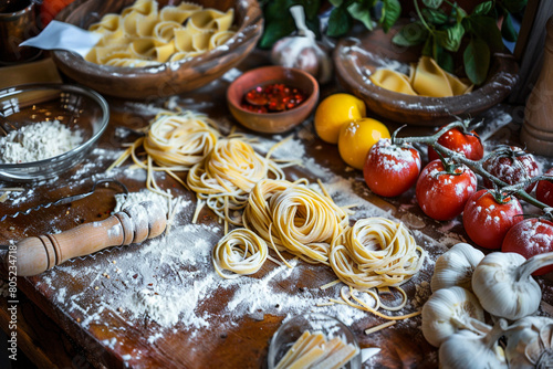 Italian culinary journey with handmade pastas and heirloom sauces 