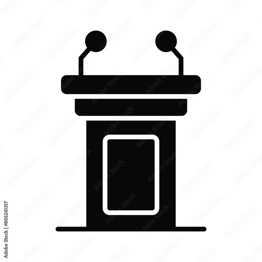 Creative icon of american banner flag, ready to use vector Creative icon of american banner flag, ready to use vector