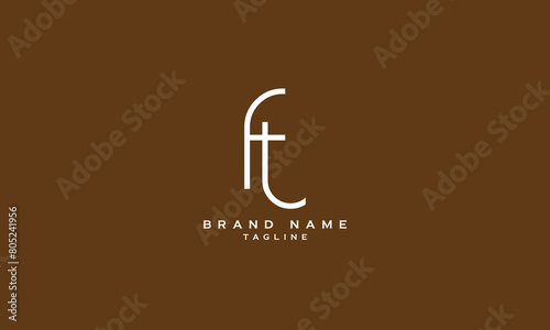 FHT, FTH, HFT, HTF, THF, TFH, FT, TF, Abstract initial monogram letter alphabet logo design photo