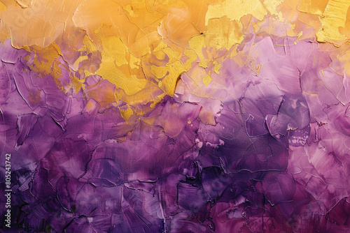 serene blend of gilded lemon and plum, ideal for an elegant abstract background photo