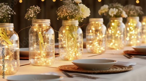 table jar lights
