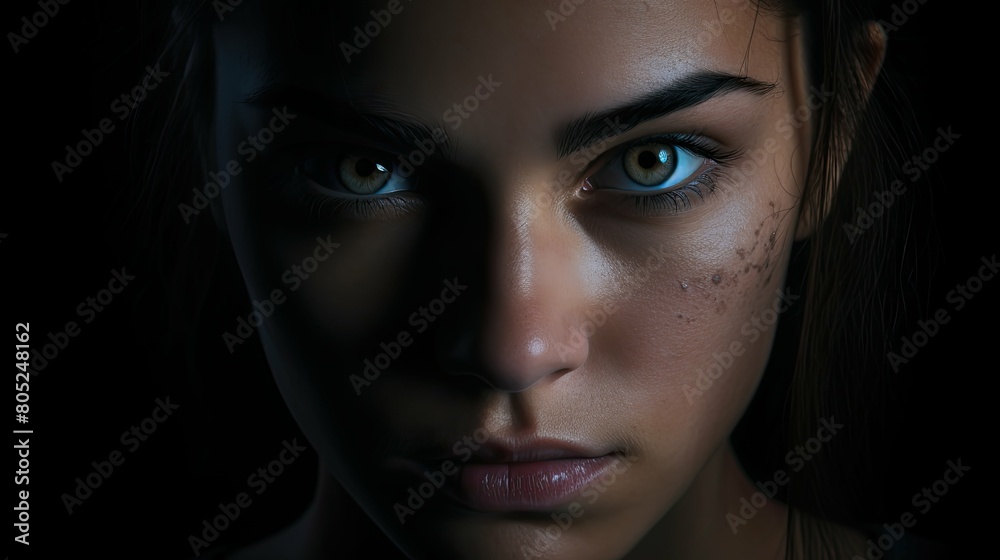 eerie dark portrait background eerie dark portrait background