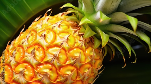 delicious fresh pineapple fruit photo