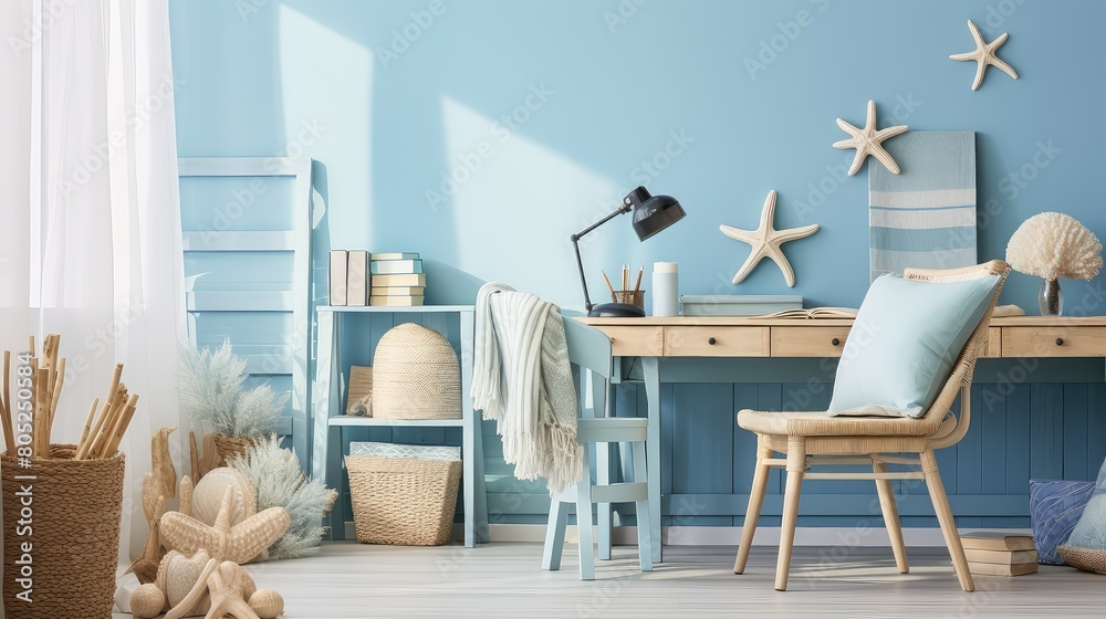 coastal home office blue coastal home office blue