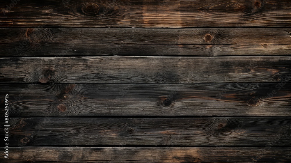 Fototapeta premium textured dark wood planks